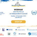 Join the ICC as an Independent Consel